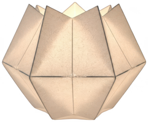 Origami Flower png Paper Bloom cutout Geometric Rose png Folded Petal cutout Papercraft Art png Decorative Element cutout Paper Sculpture png Floral