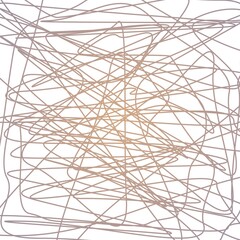 Abstract background with messy thin lines and soft gradients