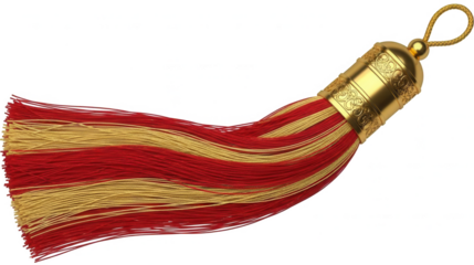 Tassel png Cord cutout Fringe png Ornament png Decoration cutout Trim png Cordage png Hanging png Embellishment png Gold Tassel png Red Tassel png