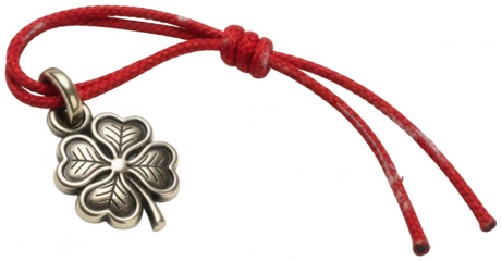 Lucky Clover png Charm cutout Four Leaf Clover png Amulet cutout Shamrock png Talisman cutout Fortune png Protection cutout Irish png Gift cutout