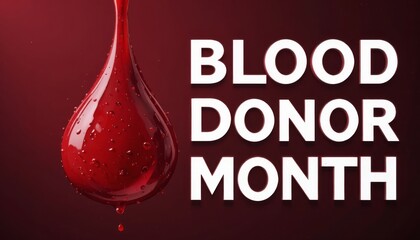 Blood Donor Month is celebrated every January in the U.S. to thank voluntary donors, raise awareness about the constant need for blood, and encourage donations