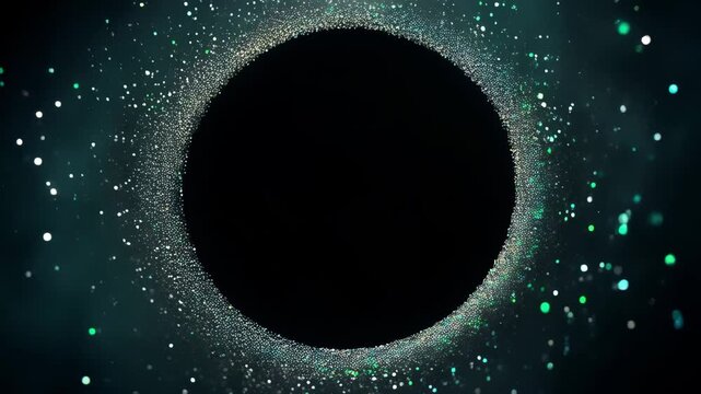 circle particles on black background. Sparkle particles shine effect particles blink shine stars particles sparkles. Christmas glitters. Bokeh lights. trail. Logo revealer. Intro animation Award shini