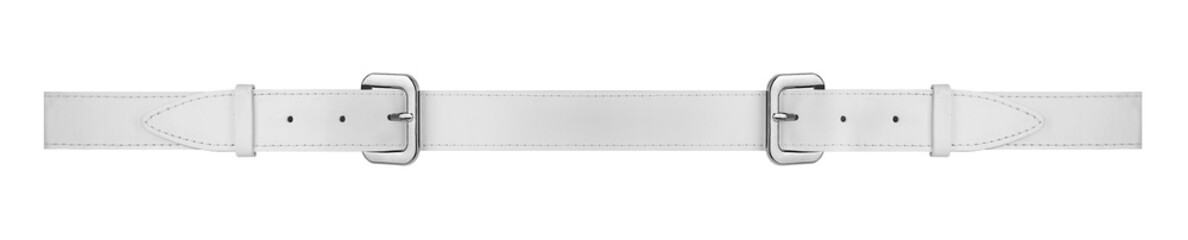 Obraz premium Leather belt for men's and women's clothing on a transparent background.