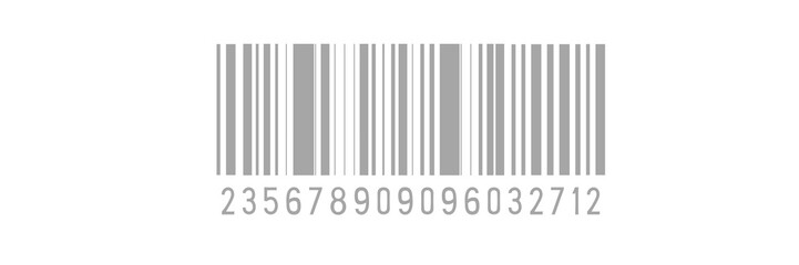 bar code isolated on white background 