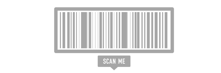 bar code isolated on white
