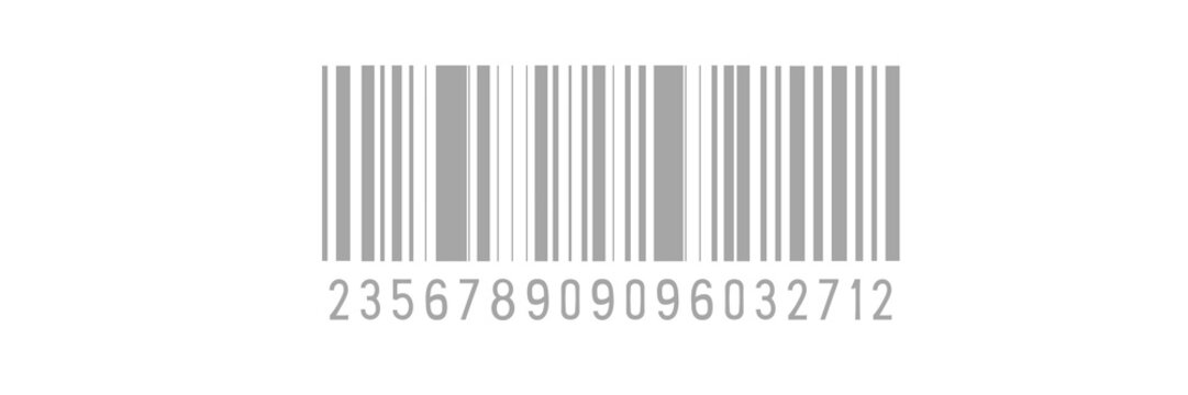 bar code isolated on white background 