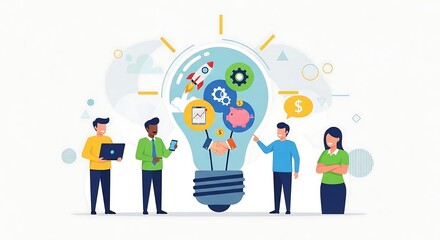 Collaborative idea creation with entrepreneurial potential