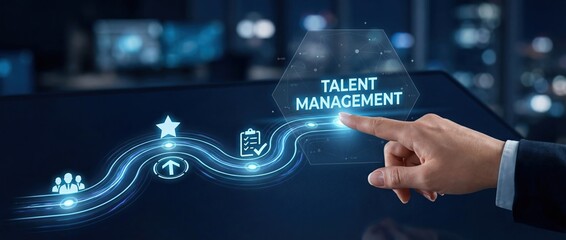 Talent Management: Human Resources and Recruitment Concept