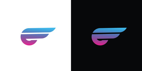 The e fly logo design is modern and unique