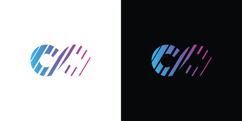 The Infinity logo design is modern and futuristic