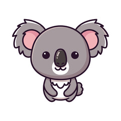 Fototapeta premium Adorable Cartoon Koala Illustration