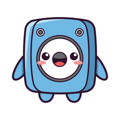 Adorable Cartoon Seal Character Illustration