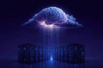 Artificial Intelligence Brain Powering the Cloud Data Center