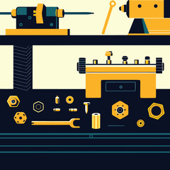 Industrial workshop equipment