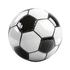 Soccer ball on transparent background