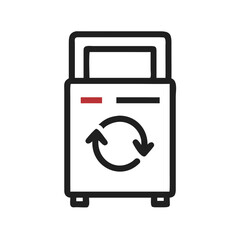 Washing machine icon
