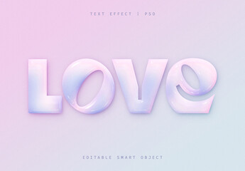 Pastel Soft Tender Text Effect