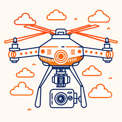 Drone with camera