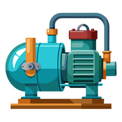 Industrial machinery illustration