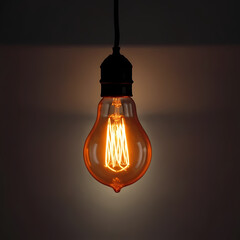 light bulb on the wall