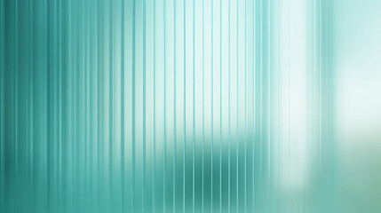 Obraz premium Aqua Vertical Ribbed Texture Abstract Background graphic