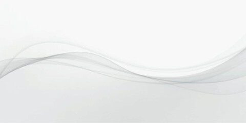 Smooth abstract blue wave background featuring a dynamic flow of futuristic light curves and digital technology lines for a professional business wallpaper illustration