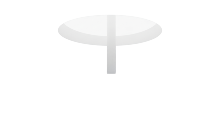 Monumental abstract interior space, featuring curved transparent venetian plaster walls and a central column, dramatic light cones reflect sharply on dark polished concrete floor, concept of