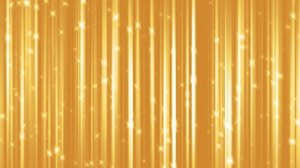 Abstract Golden Light Streaks Vertical Glowing Lines Background.Gold Awards Background. A perfect award ceremonies background for title, Text or Logos.