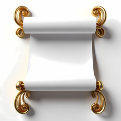 gold frame with ribbon