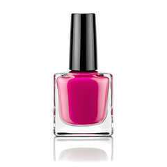 nail polish isolated on white