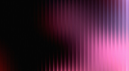 Abstract vertical stripes with a vibrant pink and purple gradient on a dark textured background