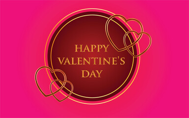 Valentine&rsquo;s day romantic couple surrounded by shining particles and star lights, vector design