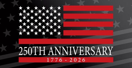 250th anniversary USA Background