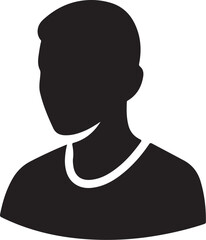 User Profile Avatar Silhouette Bundle