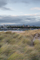 Evening at Lossiemouth on the Moray Firth, Scotland.
