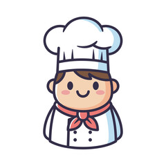 Chef Cartoon Character Illustration