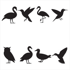Birds SVG Clip Art