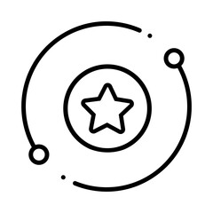 Reward vector icon. premium Illustration sign.  prize symbol. trophy logo.