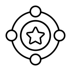 Reward vector icon. premium Illustration sign.  prize symbol. trophy logo.