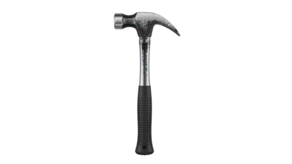 Claw Hammer isolated on transparent background