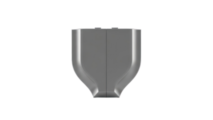 Stylized Geometric Shape Isolated on Transparent Background