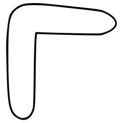 pigpen cipher I illustration hand drawn outline vector