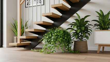 staircase in a house