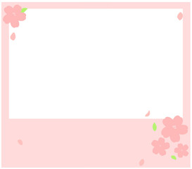 벚꽃 사진 프레임