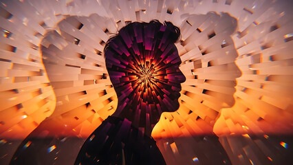 abstract fractal background