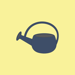 Gardening tool watering can vector illustration © Mzto