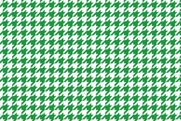緑と白の千鳥格子パターン背景