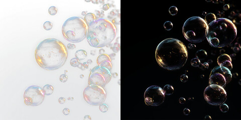 bubble transparent, soap bubbles,PNG.overlay 	