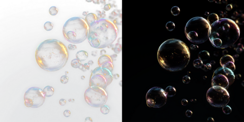 bubble transparent, soap bubbles,PNG.overlay 	