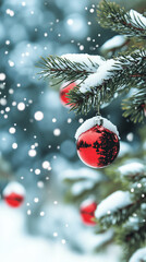 Cute Christmas Card Design with Adorable Holiday Characters and Festive Elements